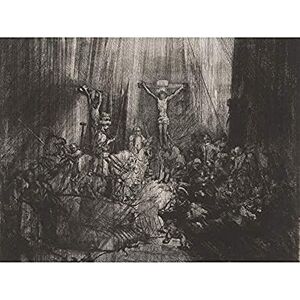 Fine Art Prints Rembrandt The Three Crosses Art Print Canvas Premium Wall Decor Poster Mural Fine Art Prints Rembrandt The Three Crosses Art Print Canvas Premium Wall Decor Poster Mural