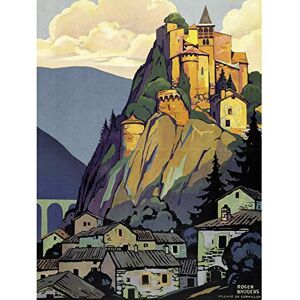 Fine Art Prints Broders St Etienne Cornillon Castle Travel Advert Extra Large Wall Art Print Premium Canvas Mural Fine Art Prints Broders St Etienne Cornillon Castle Travel Advert Extra Large Wall Art Print Premium Canvas Mural