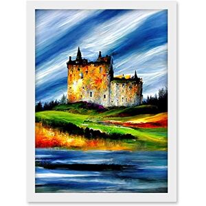 Doppelganger33 LTD Eilean Donan Castle Sea Loch Scotland Landscape Artwork Framed A3 Wall Art Print Doppelganger33 LTD Eilean Donan Castle Sea Loch Scotland Landscape Artwork Framed A3 Wall Art Print