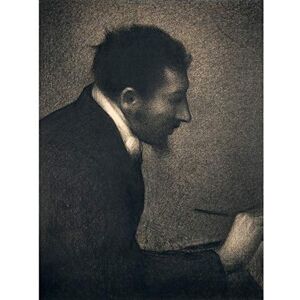 Artery8 Seurat Portrait Artist Edmond Francois Aman-Jean Painting Large Wall Art Poster Print Thick Paper 18X24 Inch Artery8 Seurat Portrait Artist Edmond Francois Aman-Jean Painting Large Wall Art Poster Print Thick Paper 18X24 Inch