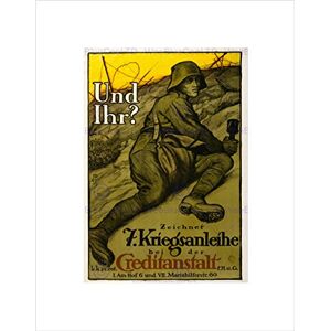 Wee Blue Coo WAR WWI AUSTRIA HUNGARY LOAN SOLDIER GRENADE BLACK FRAMED ART PRINT B12X5871 Wee Blue Coo WAR WWI AUSTRIA HUNGARY LOAN SOLDIER GRENADE BLACK FRAMED ART PRINT B12X5871