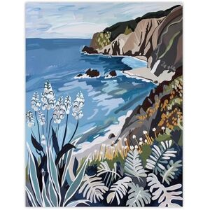 Artery8 Cornish Coast Painting Cornwall Wildflowers Living Room Large Wall Art Poster Print Thick Paper 18X24 Inch Artery8 Cornish Coast Painting Cornwall Wildflowers Living Room Large Wall Art Poster Print Thick Paper 18X24 Inch