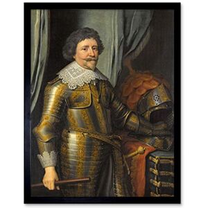 Artery8 Van Mierevelt Frederick Henry Prince Of Orange Art Print Framed Poster Wall Decor 12x16 inch Artery8 Van Mierevelt Frederick Henry Prince Of Orange Art Print Framed Poster Wall Decor 12x16 inch