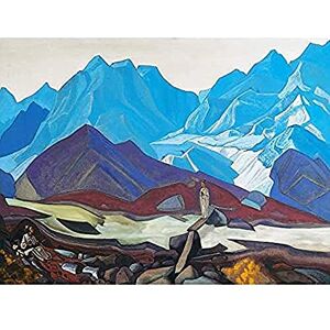 Fine Art Prints Roerich From Beyond Mountain Landscape Painting Art Print Canvas Premium Wall Decor Poster Mural Fine Art Prints Roerich From Beyond Mountain Landscape Painting Art Print Canvas Premium Wall Decor Poster Mural