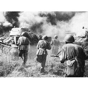 Fine Art Prints War WWII USSR T-34 Tanks Battle Kursk 1943 Photo Large XL Wall Art Canvas Print Fine Art Prints War WWII USSR T-34 Tanks Battle Kursk 1943 Photo Large XL Wall Art Canvas Print