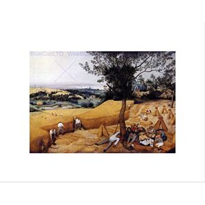 Wee Blue Coo Painting Landscape Study Rural Bruegel Harvesters Wall Art Print Wee Blue Coo Painting Landscape Study Rural Bruegel Harvesters Wall Art Print