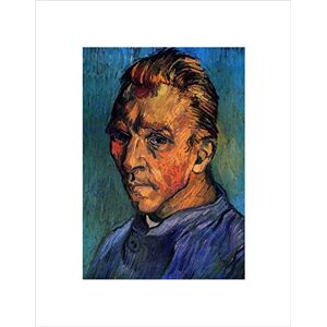 Wee Blue Coo Van Gogh Self Portrait 1889 Old Master Wall Art Print Wee Blue Coo Van Gogh Self Portrait 1889 Old Master Wall Art Print