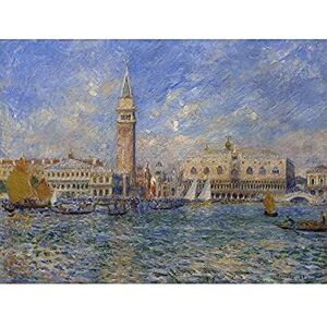 Artery8 Renoir Venice The Doges Palace 1881 Painting Art Print Canvas Premium Wall Decor Poster Mural Artery8 Renoir Venice The Doges Palace 1881 Painting Art Print Canvas Premium Wall Decor Poster Mural