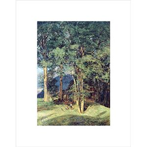 Wee Blue Coo Painting Landscape Rural Waldmueller Maples At Ischl Wall Art Print Wee Blue Coo Painting Landscape Rural Waldmueller Maples At Ischl Wall Art Print