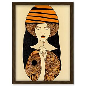 Artery8 - Portrait - Retro - Mid Century - Wall Art Artery8 - Portrait - Retro - Mid Century - Wall Art