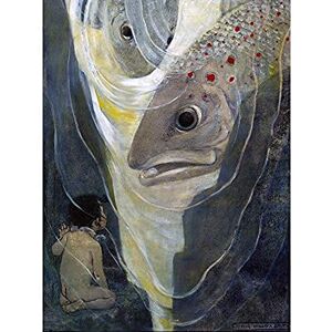 Fine Art Prints Smith Water Babies Tom Fish Book Illustration Art Print Canvas Premium Wall Decor Poster Mural Fine Art Prints Smith Water Babies Tom Fish Book Illustration Art Print Canvas Premium Wall Decor Poster Mural