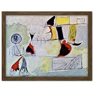Fine Art Prints Gorky Garden Wish Fulfilment Expressionist Painting Large Framed Art Print Poster Wall Decor 18x24 in Fine Art Prints Gorky Garden Wish Fulfilment Expressionist Painting Large Framed Art Print Poster Wall Decor 18x24 in