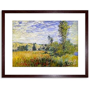 Wee Blue Coo Painting Monet Vetheuil Old Master Framed Wall Art Print Wee Blue Coo Painting Monet Vetheuil Old Master Framed Wall Art Print