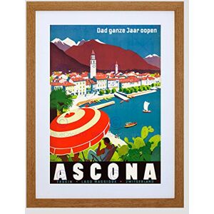 Wee Blue Coo Travel Switzerland Ascona Dad Ganze Jaar Oopen Lake Maggiore Art Framed Wall Art Print Wee Blue Coo Travel Switzerland Ascona Dad Ganze Jaar Oopen Lake Maggiore Art Framed Wall Art Print