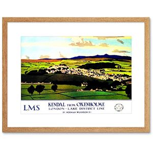 Wee Blue Coo Travel Kendal Cumbria England UK Lake District Valley Framed Wall Art Print Wee Blue Coo Travel Kendal Cumbria England UK Lake District Valley Framed Wall Art Print
