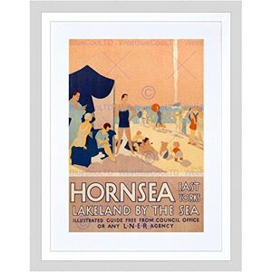 Wee Blue Coo Travel Hornsea East Yorkshire Resort Sea Sand Beach Ship Framed Wall Art Print Wee Blue Coo Travel Hornsea East Yorkshire Resort Sea Sand Beach Ship Framed Wall Art Print