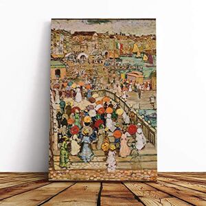 Big Box Art Canvas Print Wall Art Maurice Pendergrast The Bridge Mounted and Stretched Box Frame Picture Home Decor for Kitchen, Living Room, Bedroom, Hallway, Multi-Colour, 24x16 Inch Big Box Art Canvas Print Wall Art Maurice Pendergrast The Bridge Mounted and Stretched Box Frame Picture Home Decor for Kitchen, Living Room, Bedroom, Hallway, Multi-Colour, 24x16 Inch