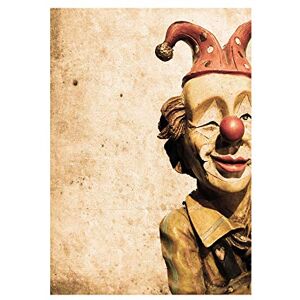 Wee Blue Coo Old Clown Model Doll Circus Photo Picture Wall Art Print Wee Blue Coo Old Clown Model Doll Circus Photo Picture Wall Art Print