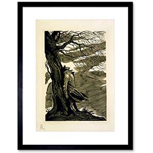 Wee Blue Coo Paintings Heathcliff Wuthering Heights Bronte Black White Framed Wall Art Print Wee Blue Coo Paintings Heathcliff Wuthering Heights Bronte Black White Framed Wall Art Print
