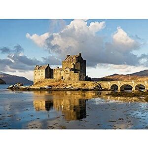 Fine Art Prints Iliff Eilean Donan Castle Kyle Lochalsh Scotland Photo Canvas Premium Wall Decor Poster Mural,16 x 12 inches Fine Art Prints Iliff Eilean Donan Castle Kyle Lochalsh Scotland Photo Canvas Premium Wall Decor Poster Mural,16 x 12 inches