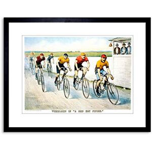 Wee Blue Coo Sport Cycling Bicycle Racing Vintage Ad Framed Wall Art Print Wee Blue Coo Sport Cycling Bicycle Racing Vintage Ad Framed Wall Art Print