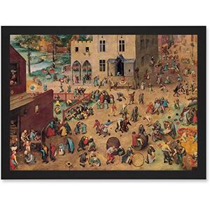 Artery8 - Pieter Bruegel Childrens Games - A4 - Wall Art Print Artery8 - Pieter Bruegel Childrens Games - A4 - Wall Art Print