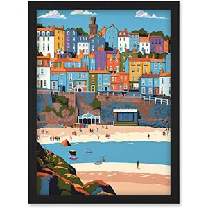 Artery8 - Tenby Castle Beach - Townscape - Wall Art Artery8 - Tenby Castle Beach - Townscape - Wall Art