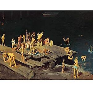 Fine Art Prints Kunstdruck auf Leinwand, Motiv "Bellows Forty-Two", für Kinder, zum Schwimmen und Baden, Wandbild Fine Art Prints Kunstdruck auf Leinwand, Motiv "Bellows Forty-Two", für Kinder, zum Schwimmen und Baden, Wandbild