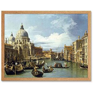 Wee Blue Coo Canaletto The Entrance To Grand Canal Venice Old Master Painting Art Print Framed Poster Wall Decor 12X16 Inch Wee Blue Coo Canaletto The Entrance To Grand Canal Venice Old Master Painting Art Print Framed Poster Wall Decor 12X16 Inch