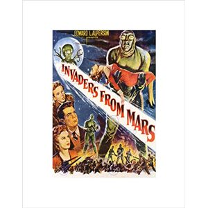 Wee Blue Coo Film Movie Invaders From Mars Alperson Sci Fi Alien Wall Art Print Wee Blue Coo Film Movie Invaders From Mars Alperson Sci Fi Alien Wall Art Print
