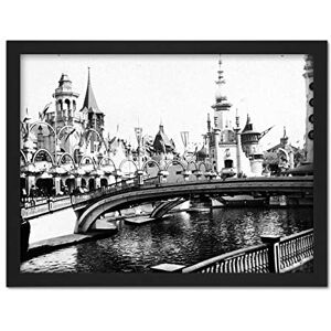 Artery8 Kessler Coney Island Park Nyc Vintage Photograph Artwork Framed Wall Art Print 18X24 Inch Artery8 Kessler Coney Island Park Nyc Vintage Photograph Artwork Framed Wall Art Print 18X24 Inch