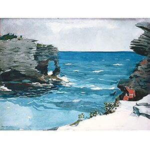 Fine Art Prints Winslow Homer Rocky Shore Bermuda Art Print Canvas Premium Wall Decor Poster Mural Fine Art Prints Winslow Homer Rocky Shore Bermuda Art Print Canvas Premium Wall Decor Poster Mural