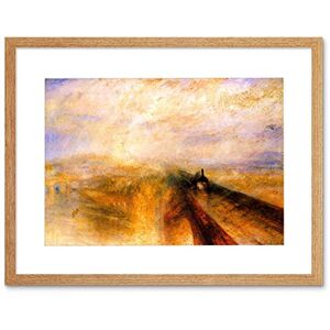 Wee Blue Coo Turner Rain Steam Speed Great Western Rail Frame Art Print Picture F12X447 Wee Blue Coo Turner Rain Steam Speed Great Western Rail Frame Art Print Picture F12X447