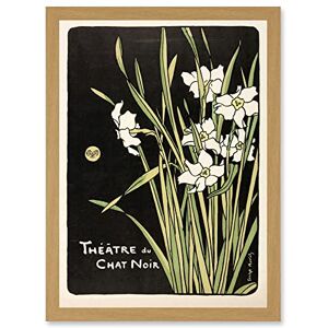 Wee Blue Coo Auriol Program Cover Theatre Chat Noir Vintage Advert Artwork Framed Wall Art Print A4 Wee Blue Coo Auriol Program Cover Theatre Chat Noir Vintage Advert Artwork Framed Wall Art Print A4