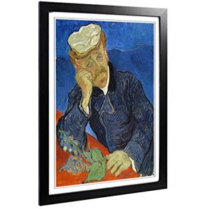 Big Box Art Framed Print of Vincent Van Gogh Dr Paul Gachet Design Wall Art Picture Home Decor for Kitchen, Living Room, Bedroom, Hallway, Black, A2 / 24.5x18 Inch / 62x45cm Big Box Art Framed Print of Vincent Van Gogh Dr Paul Gachet Design Wall Art Picture Home Decor for Kitchen, Living Room, Bedroom, Hallway, Black, A2 / 24.5x18 Inch / 62x45cm