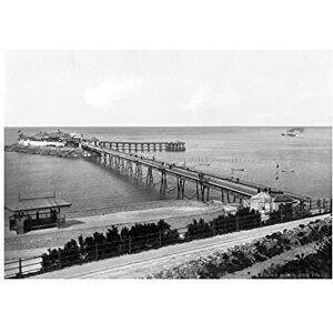 Wee Blue Coo Vintage Photo Birnbeck Pier 1900 History Old Wall Art Print Wee Blue Coo Vintage Photo Birnbeck Pier 1900 History Old Wall Art Print