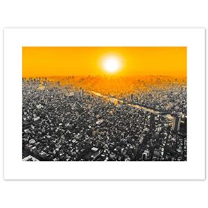 Fine Art Prints Martinnen Sunset Over Tokyo Japan Canvas Wall Art Print Fine Art Prints Martinnen Sunset Over Tokyo Japan Canvas Wall Art Print