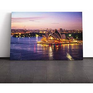 Big Box Art Canvas Print Wall Art Sydney Opera House Harbour Australia (10) Mounted & Stretched Box Frame Picture Home Decor for Kitchen, Living Room, Bedroom, Hallway, Multi-Colour, 24x16 Inch Big Box Art Canvas Print Wall Art Sydney Opera House Harbour Australia (10) Mounted & Stretched Box Frame Picture Home Decor for Kitchen, Living Room, Bedroom, Hallway, Multi-Colour, 24x16 Inch