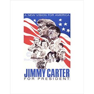 Wee Blue Coo POLITICAL PRESIDENT ELECTION CARTER DEMOCRAT UNFRAMED ART PRINT B12X5709 Wee Blue Coo POLITICAL PRESIDENT ELECTION CARTER DEMOCRAT UNFRAMED ART PRINT B12X5709