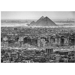 Wee Blue Coo Vintage Photo Aerial Cairo Egypt Pyramid Cityscape Wall Art Print Wee Blue Coo Vintage Photo Aerial Cairo Egypt Pyramid Cityscape Wall Art Print