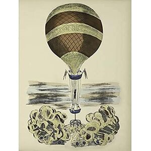 Fine Art Prints Le Vaulx Incendiary Ballon-Gale Illustration ungerahmt Wandkunstdruck Poster Heimdekoration Premium Fine Art Prints Le Vaulx Incendiary Ballon-Gale Illustration ungerahmt Wandkunstdruck Poster Heimdekoration Premium