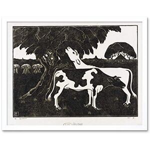 Artery8 Bernard Essers Two Cows Tree Bw Animal Landscape Art Print Framed Poster Wall Decor 12x16 inch Artery8 Bernard Essers Two Cows Tree Bw Animal Landscape Art Print Framed Poster Wall Decor 12x16 inch