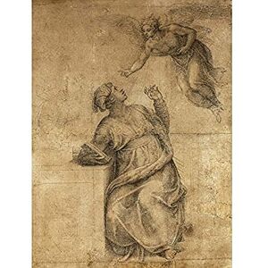 Fine Art Prints Michelangelo Buonarroti Annunciation To The Virgin Unframed Wall Art Print Poster Home Decor Premium Fine Art Prints Michelangelo Buonarroti Annunciation To The Virgin Unframed Wall Art Print Poster Home Decor Premium