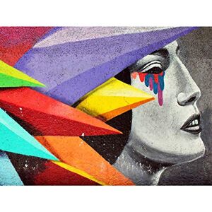 Fine Art Prints Graffiti Frau Tears Street Art Kunstdruck Poster Wanddekoration 45,7 x 61 cm Fine Art Prints Graffiti Frau Tears Street Art Kunstdruck Poster Wanddekoration 45,7 x 61 cm