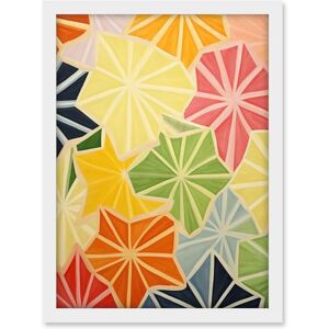 Artery8 Colourful Slices of Star Fruit Bright Watercolour Painting Abstract Carambola Kitchen Artwork Framed A3 Wall Art Print Artery8 Colourful Slices of Star Fruit Bright Watercolour Painting Abstract Carambola Kitchen Artwork Framed A3 Wall Art Print