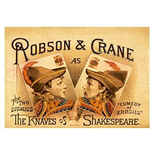 Wee Blue Coo Theatre Stage Shakespeare Comedy Errors Dromios Picture Wall Art Print Wee Blue Coo Theatre Stage Shakespeare Comedy Errors Dromios Picture Wall Art Print