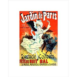 Wee Blue Coo THEATRE CULTURAL GARDEN PARIS CONCERT FRANCE VINTAGE FRAMED ART PRINT B12X2907 Wee Blue Coo THEATRE CULTURAL GARDEN PARIS CONCERT FRANCE VINTAGE FRAMED ART PRINT B12X2907