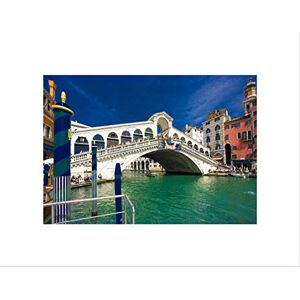 Wee Blue Coo Cityscape Venice Rialto Bridge Canal Picture Wall Art Print Wee Blue Coo Cityscape Venice Rialto Bridge Canal Picture Wall Art Print