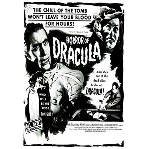 Wee Blue Coo MOVIE FILM HORROR DRACULA CUSHING VAMPIRE FRAMED ART PRINT PICTURE F12X542 Wee Blue Coo MOVIE FILM HORROR DRACULA CUSHING VAMPIRE FRAMED ART PRINT PICTURE F12X542