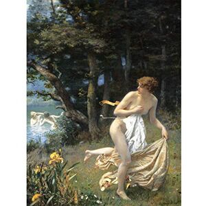 Fine Art Prints Hughes Diana's Maidens Badender Wald Gemälde großer Druck Wandkunst Dekor Bild Fine Art Prints Hughes Diana's Maidens Badender Wald Gemälde großer Druck Wandkunst Dekor Bild